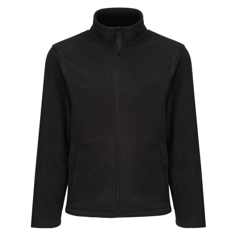 

Мужская однотонная куртка из микрофлиса на молнии, черная REGATTA, цвет negro