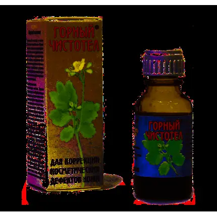 

Масло чистотела, трава ласточки, успокаивает дефекты кожи, 15 мл, Elfarma