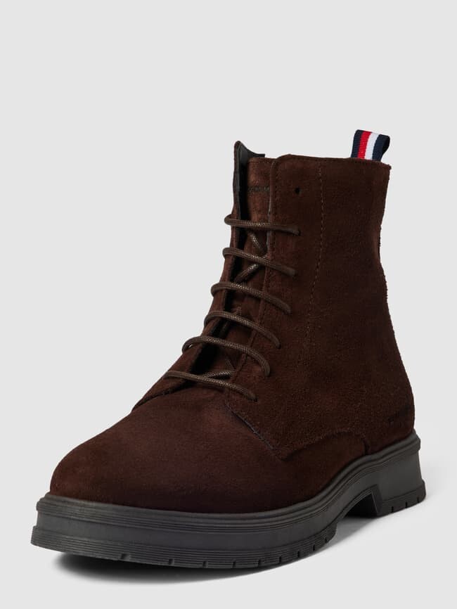 

Ботинки с лейблом, модель CORE Tommy Hilfiger, темно-коричневый