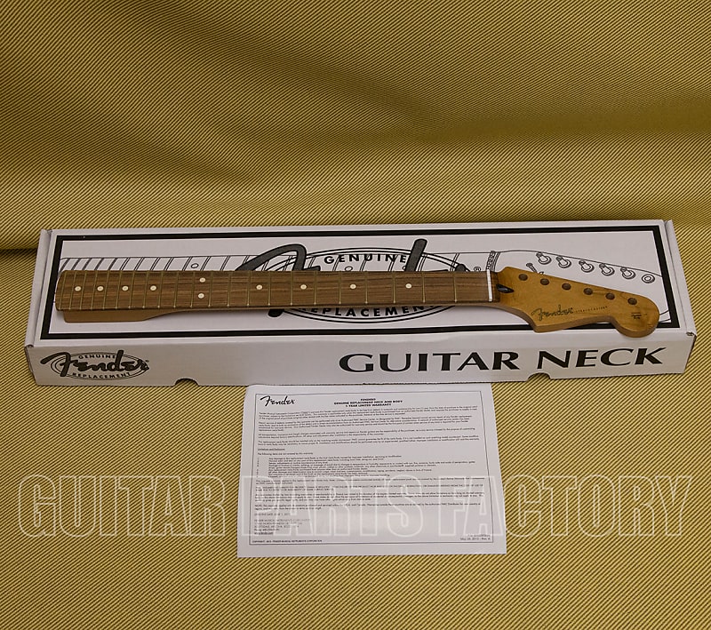 цена 099-0403-920 Fender Roasted Pao Ferro Stratocaster Neck 22 Jumbo Frets Flat Oval
