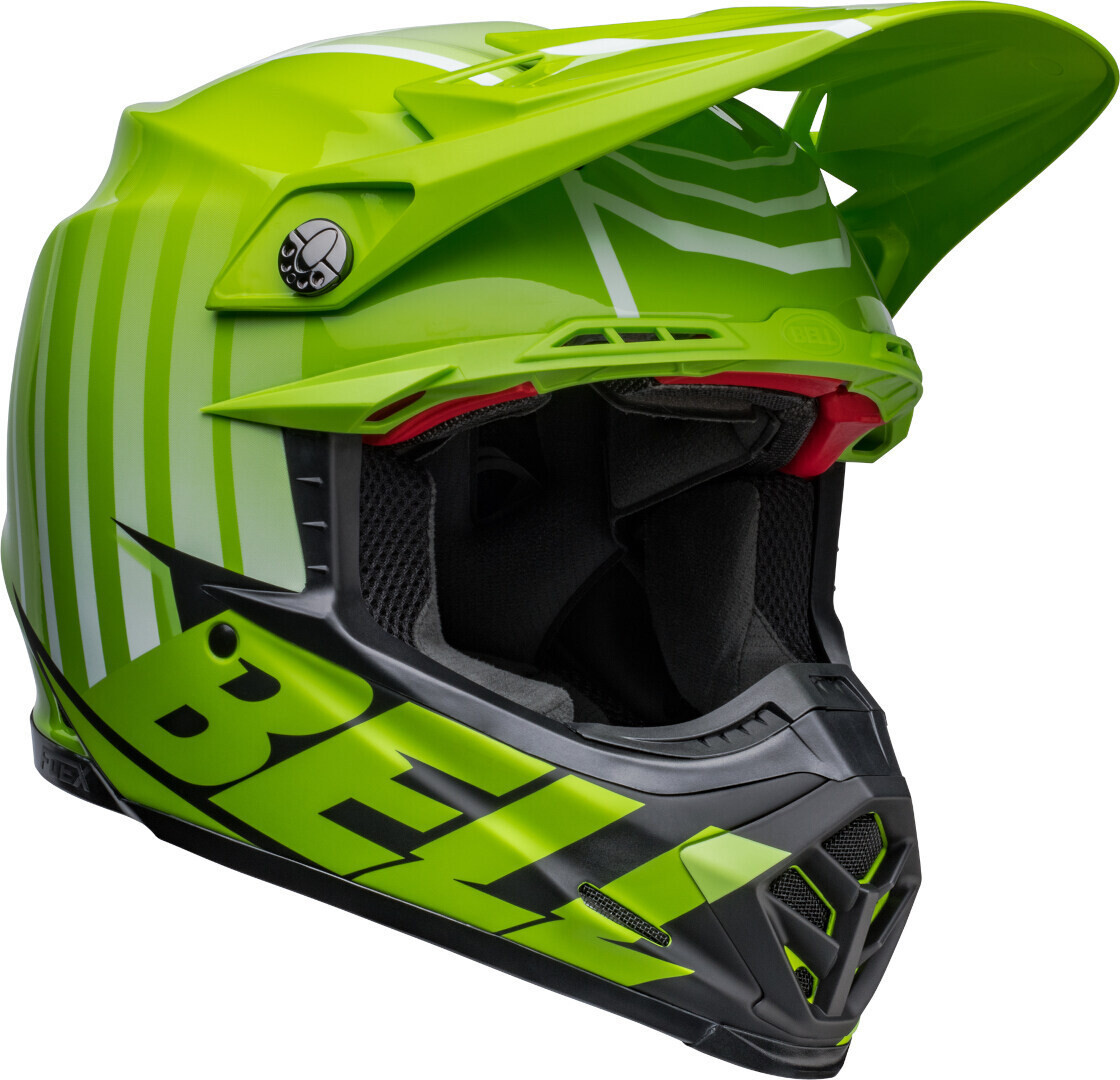 

Bell Moto-9S Flex Sprint Шлем для мотокросса, зеленый/черный