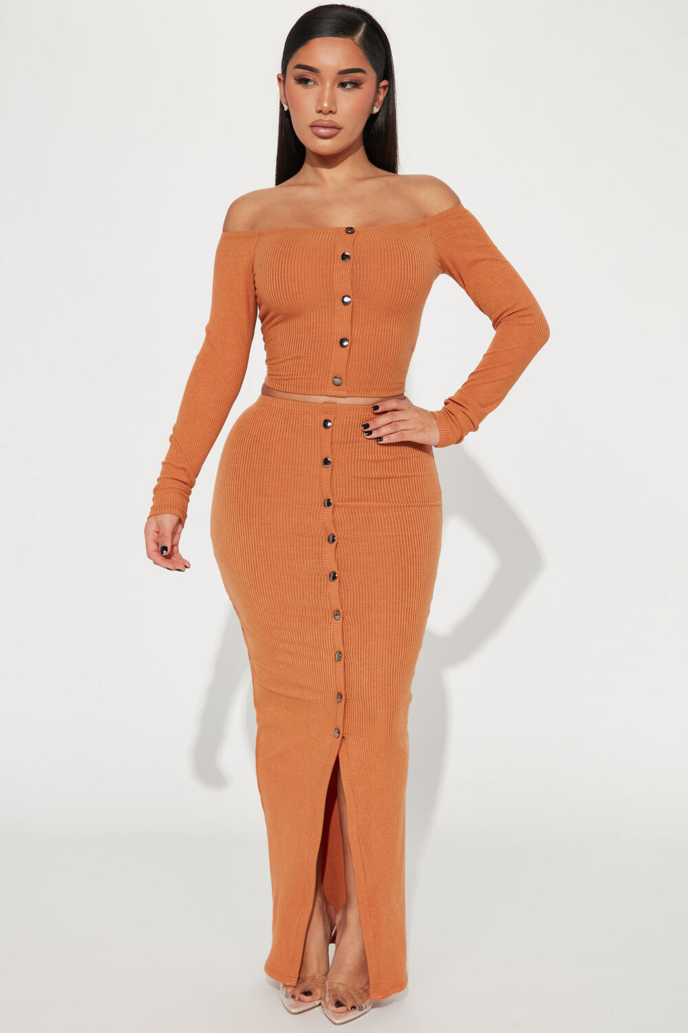 

Юбка Fashion Nova NAF1337, ржавчина