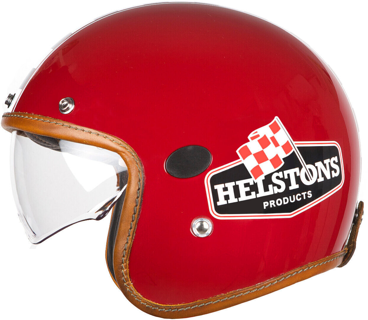 

Шлем Helstons Flag Carbon реактивный, красный