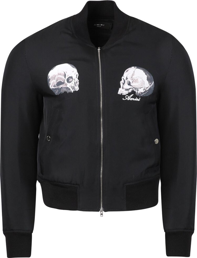 

Бомбер Amiri Dual Skull Bomber 'Black', черный