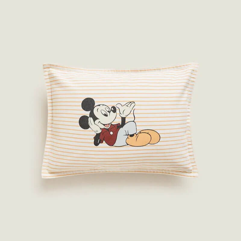 

Чехол для декоративной подушки Zara Home Mickey Mouse Disney Striped, мультиколор