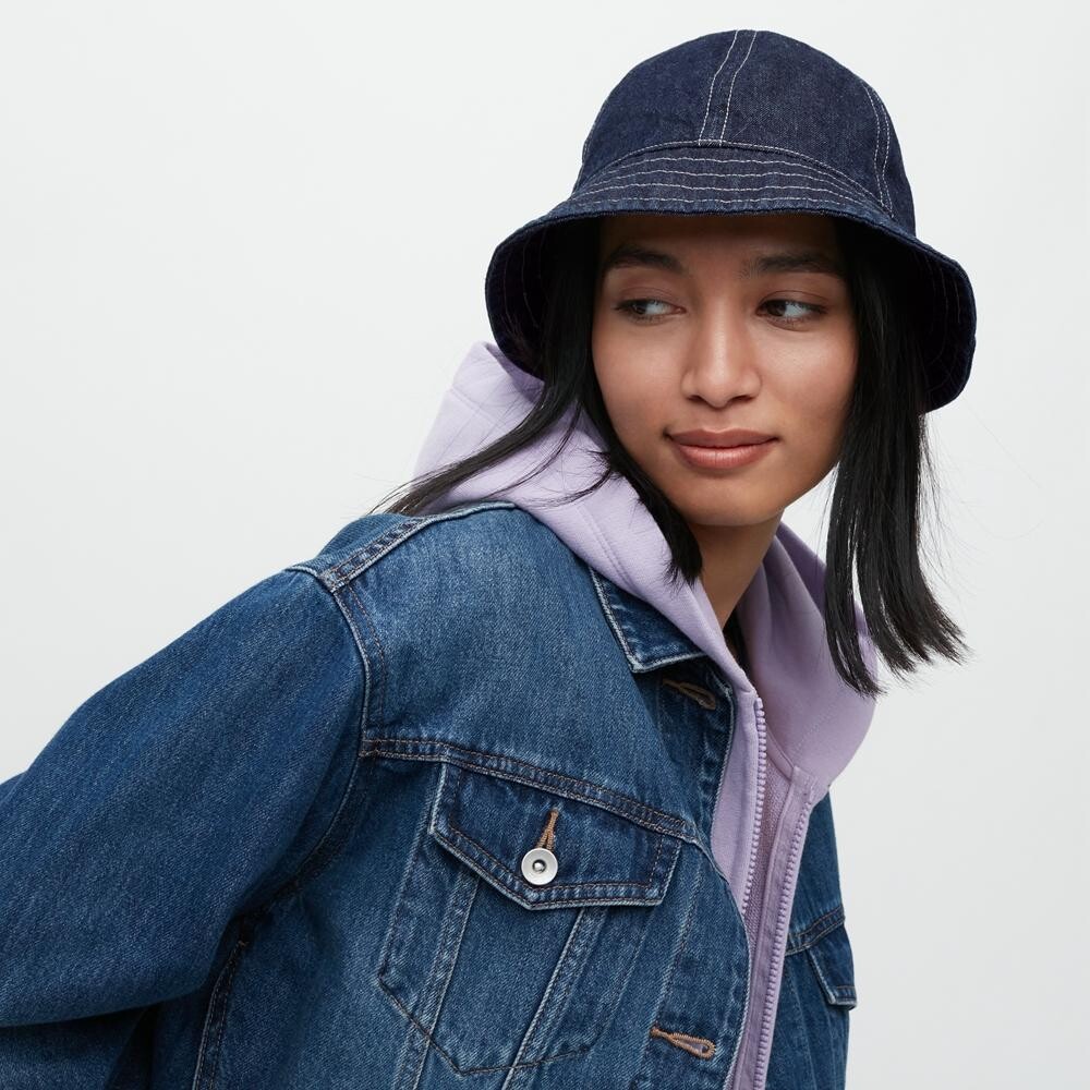 

Панама унисекс Uniqlo, синий