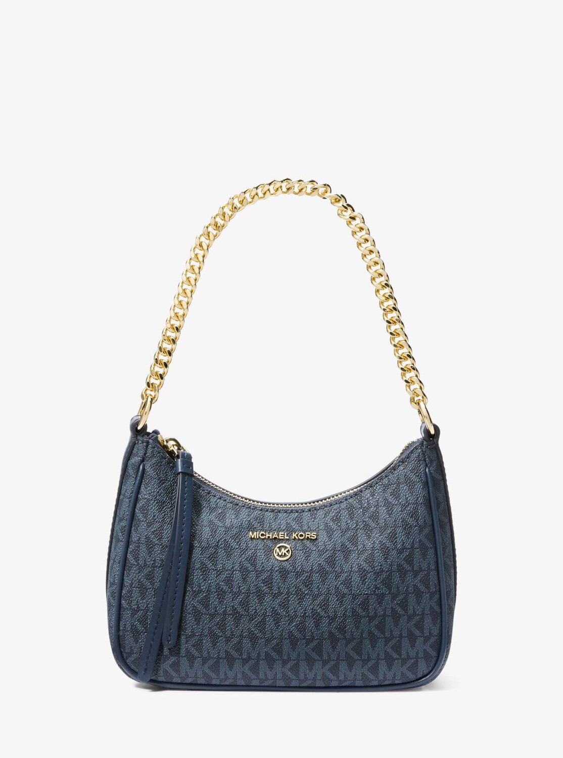 

Сумка Michael Michael Kors Jet Set Charm Small Logo Pochette, синий