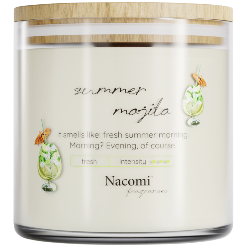 цена Nacomi Summer Mojito ароматическая свеча, 450 г