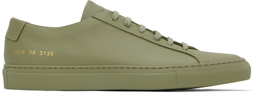 

Зеленые низкие кроссовки Original Achilles Common Projects