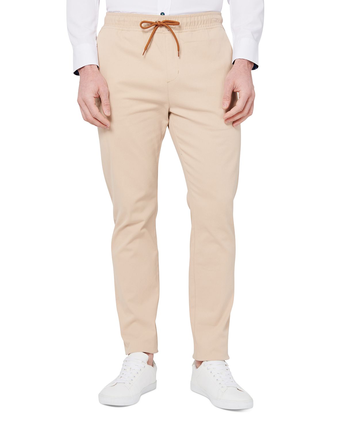 Мужские брюки цвета хаки с кулиской Society of Threads, мульти
