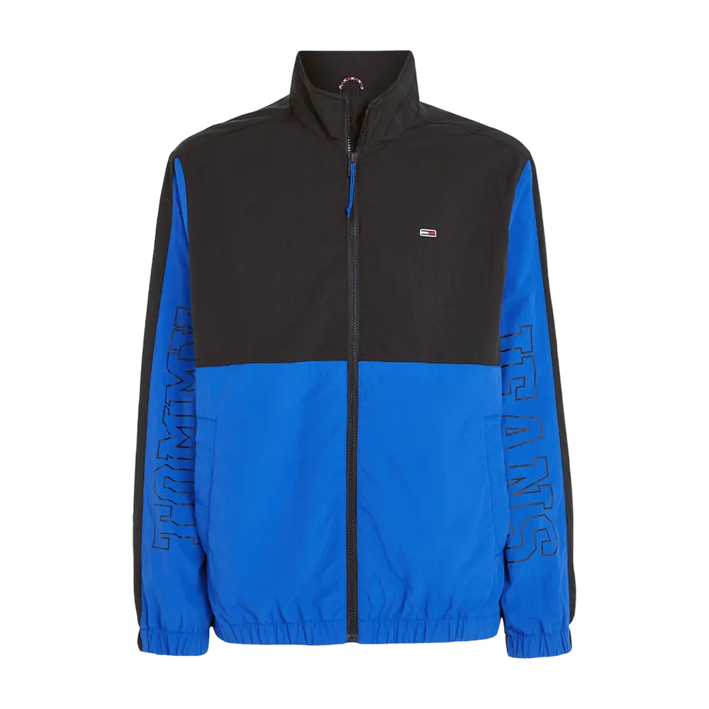 

Куртка Tommy Jeans Modern Prep Colorblock, синий/черный