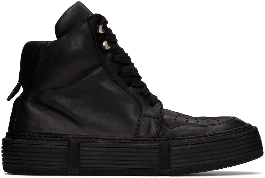 

Черные кроссовки GJ04 Guidi