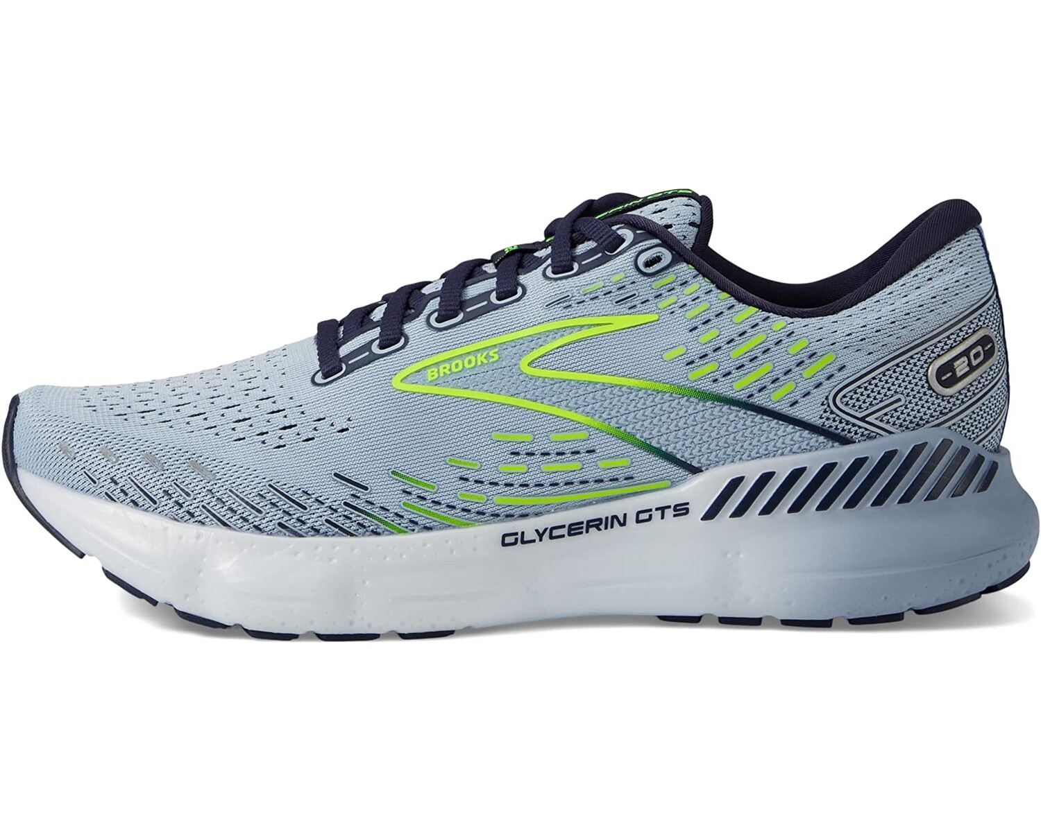 

Кроссовки Glycerin GTS 20 Brooks, светло-голубой