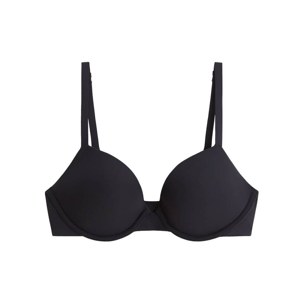 

Бюстгальтер Oysho Push-Up Classic In Polyamide, черный
