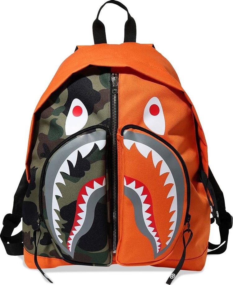 

Сумка BAPE 1st Camo Shark Day Pack Orange, оранжевый