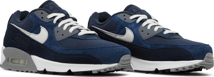 Nike air max 90 essential 2025 obsidian navy  and  white