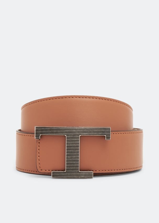 

Ремень TOD'S Timeless leather belt, коричневый