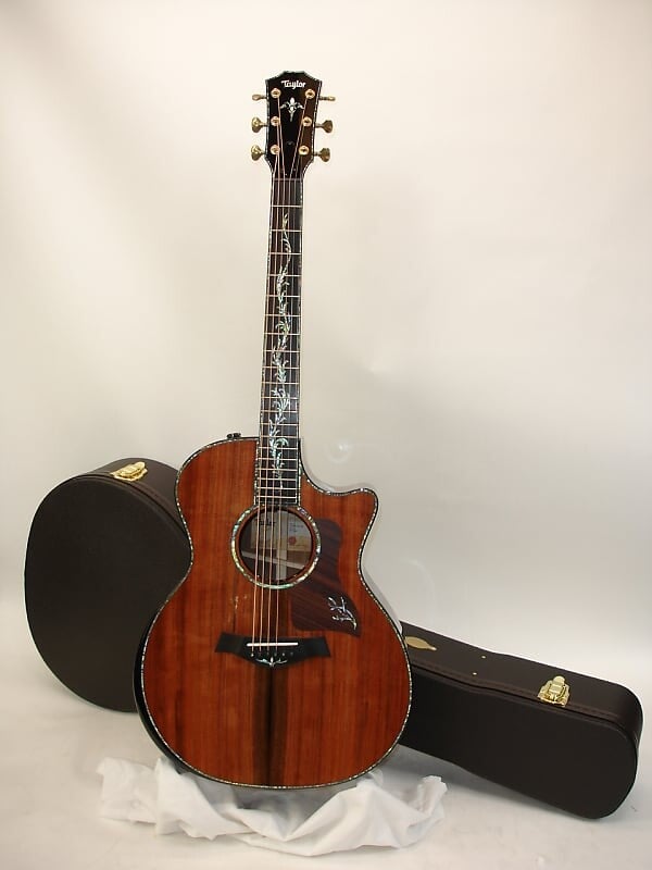 

Акустическая электрогитара Taylor PS14ce из гондурасского палисандра, Sinker Redwood Top Grand Auditorium с Cas PS14ce Honduran Rosewood