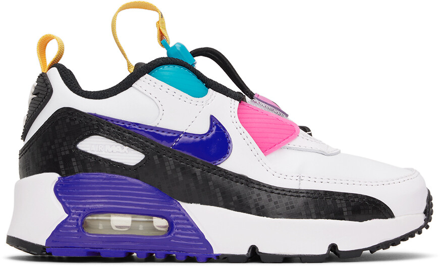 

Детские белые кроссовки Air Max 90 Toggle Little Kids Nike