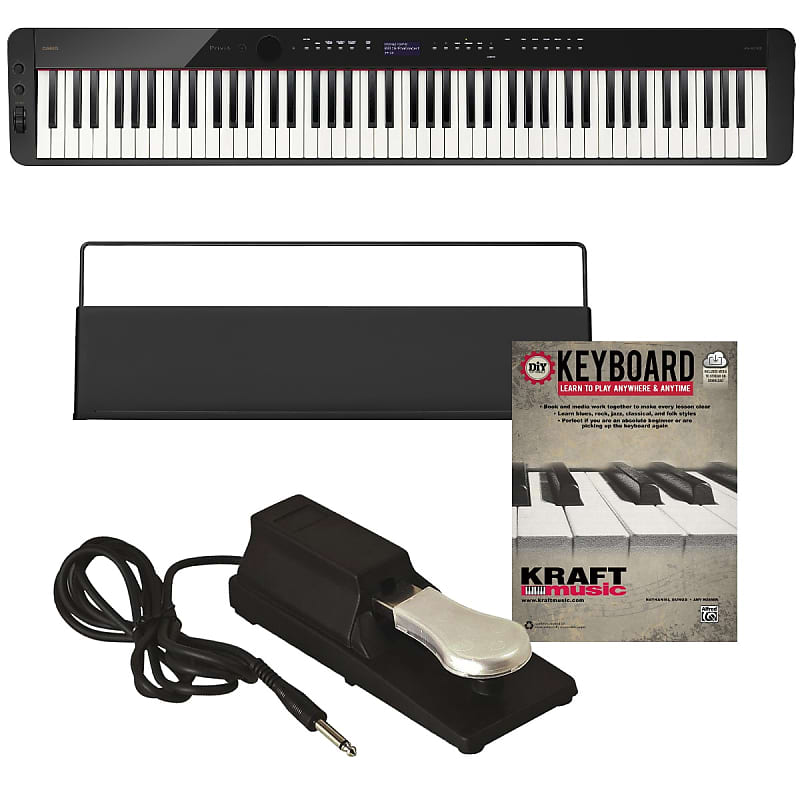 Цифровое пианино Casio PX-S3100 — черный BONUS PAK