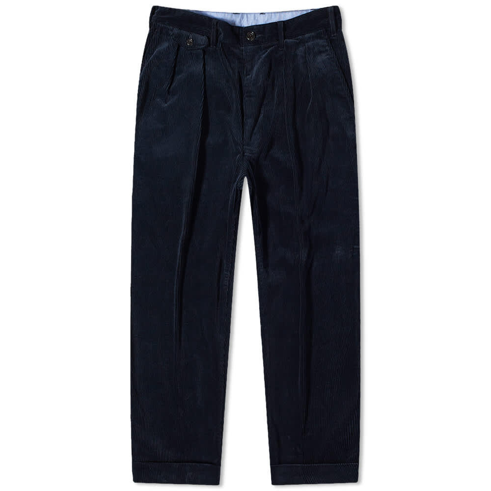 

Брюки Beams Plus 2 Pleat Corduroy Pant