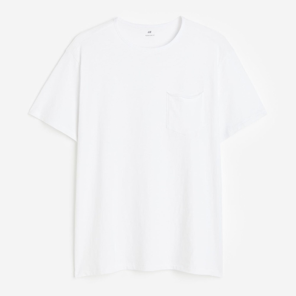 

Футболка H&M Regular Fit, белый