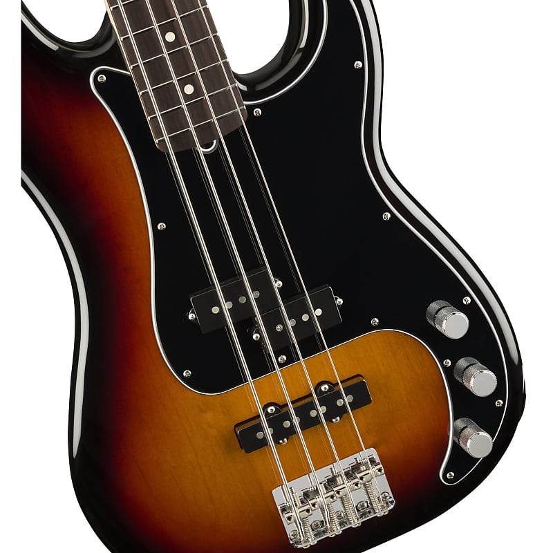 Бас-гитара Fender American Performer Precision Bass — 3 цвета Sunburst с доской из палисандра