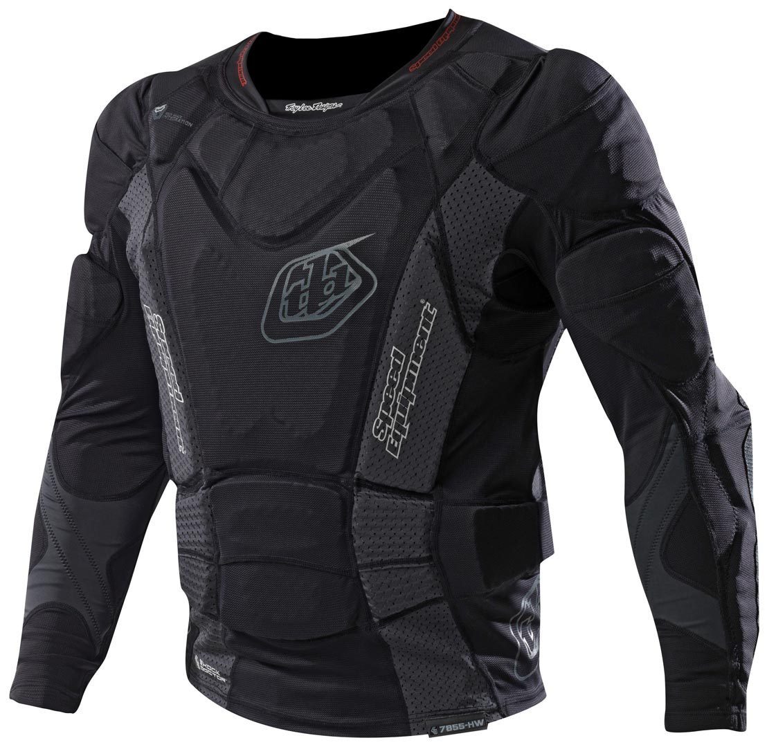 Панцирь детский Troy Lee Designs 7855 LS защитный, черный - фото