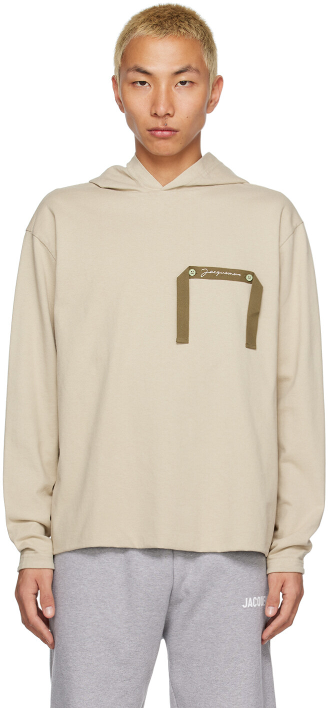 

Худи цвета хаки 'Le Sweatshirt Desenho' Jacquemus