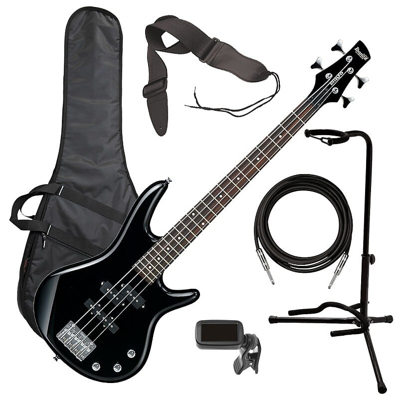

Бас-гитара Ibanez GSRM20 miKro - Black BASS ESSENTIALS BUNDLE