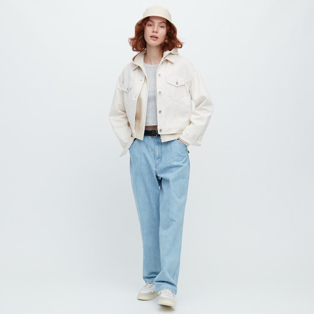 

Панама унисекс Uniqlo, молочный