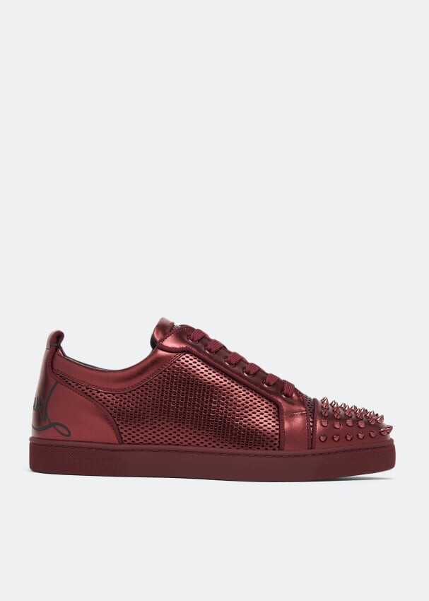 

Кроссовки CHRISTIAN LOUBOUTIN Fun Louis Junior Spikes sneakers, бордовый