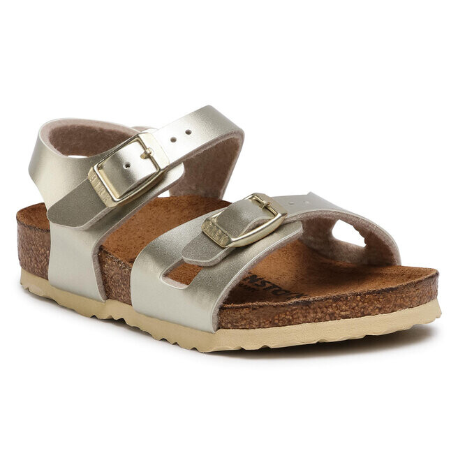 

Сандалии Birkenstock RioKids, золото