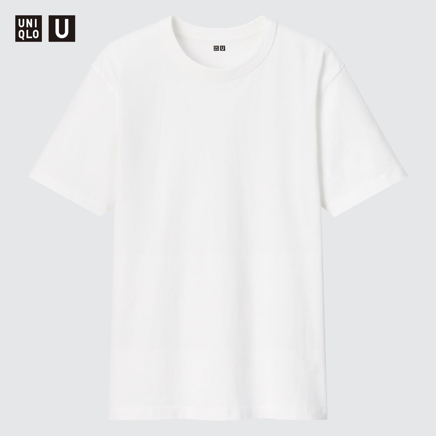 

Футболка мужская Uniqlo с коротким рукавом и круглым вырезом, белый