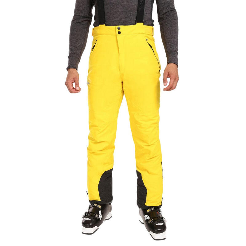 Мужские лыжные брюки Kilpi METHONE-M, цвет gelb лыжные брюки sierra pants мужские желтые fundango цвет gelb