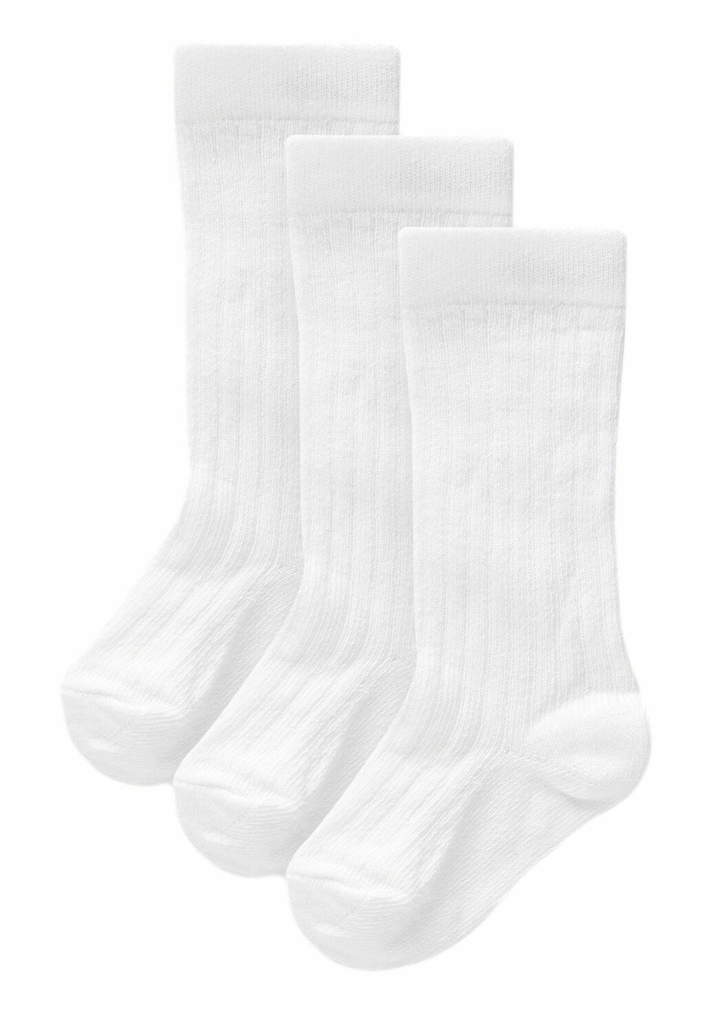 

Носки выше колена 3 PACK Next, цвет white
