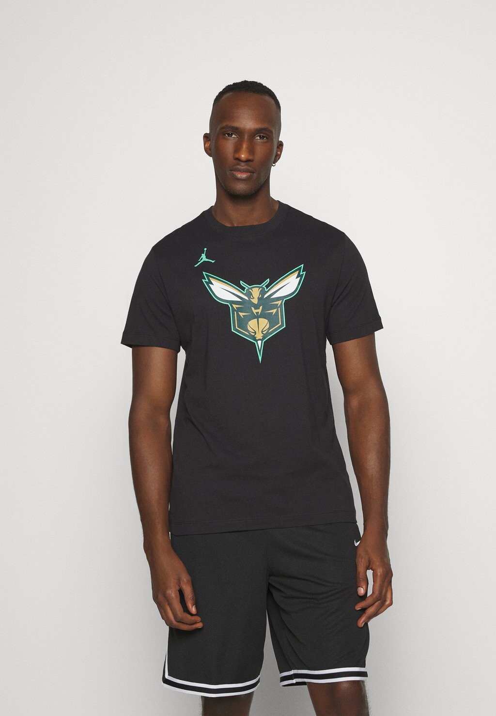 

Футболка с принтом Nba Charlotte Hornets City Edition Tee Nike, черный
