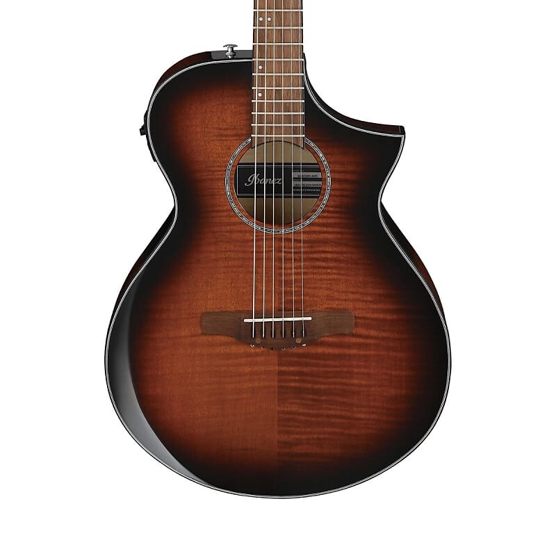 

Акустическая гитара Ibanez AEWC400 Acoustic Electric Guitar - Amber Sunburst High Gloss
