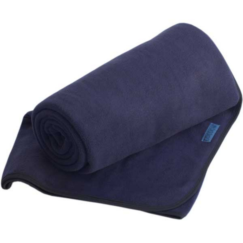 Флисовое одеяло Cocoon, синий флисовое одеяло с мотивом медведя белый