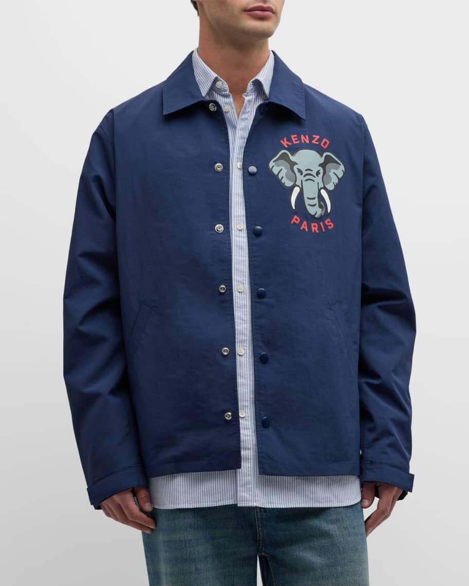

Мужская куртка-тренер Elephant из нейлона Kenzo