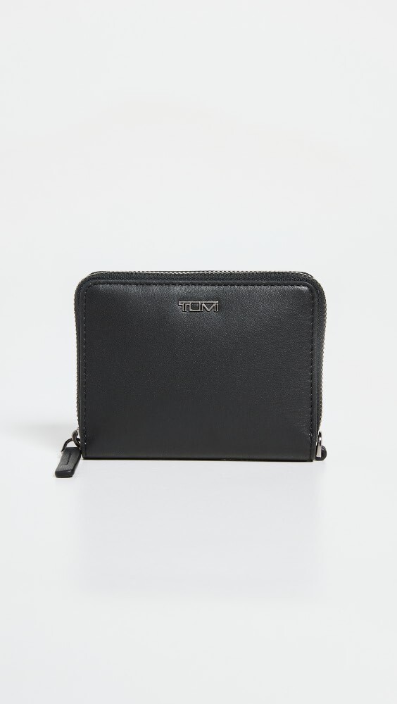 

Кошелек TUMI Tri-Fold Zip-Around, черный