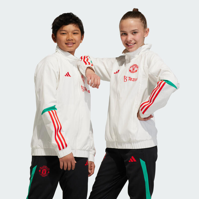 

Презентационная куртка Manchester United Tiro 23 Juniors ADIDAS, цвет weiss