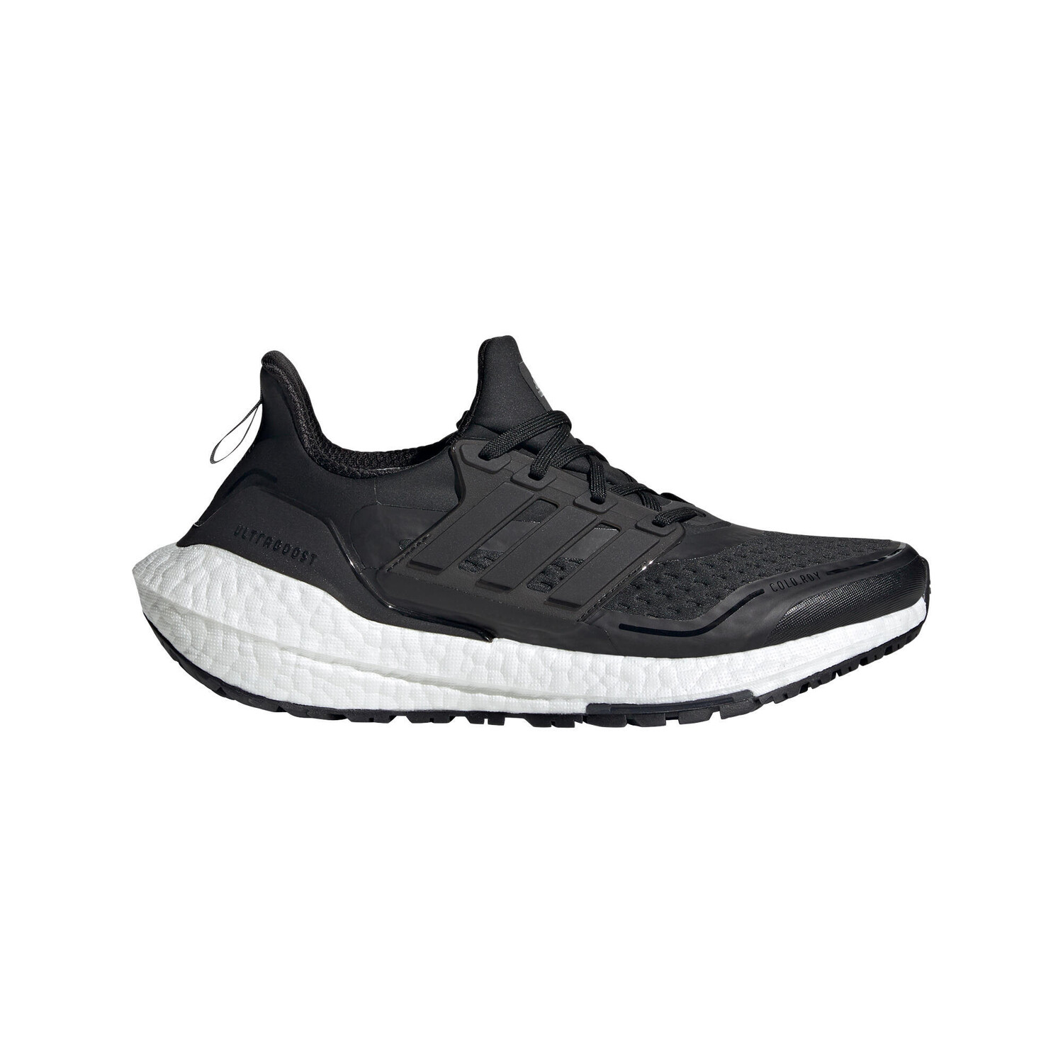 

adidas Ultraboost 21 женская обувь, черный/черный/угольно-серый