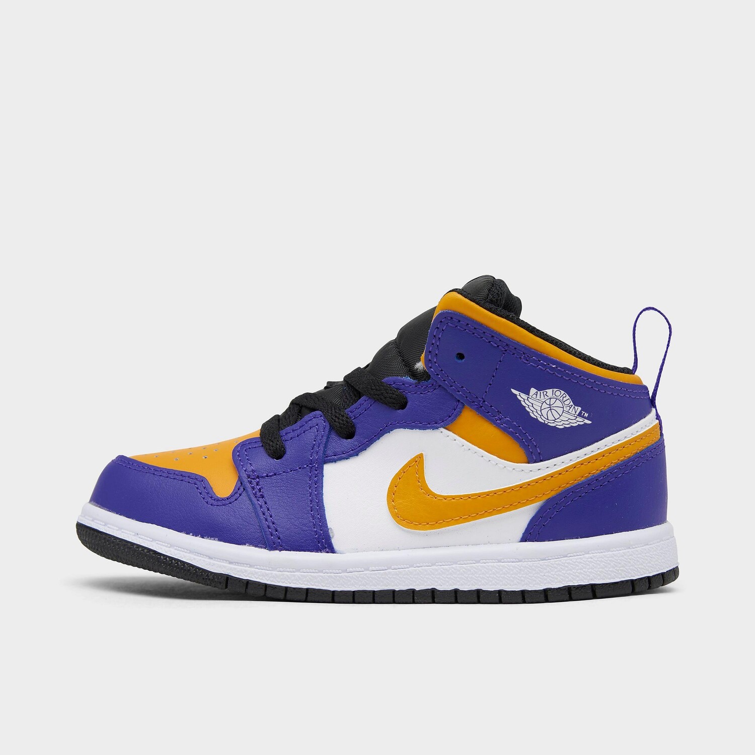 

Детская повседневная обувь Air Jordan Retro 1 Mid для малышей, фиолетовый