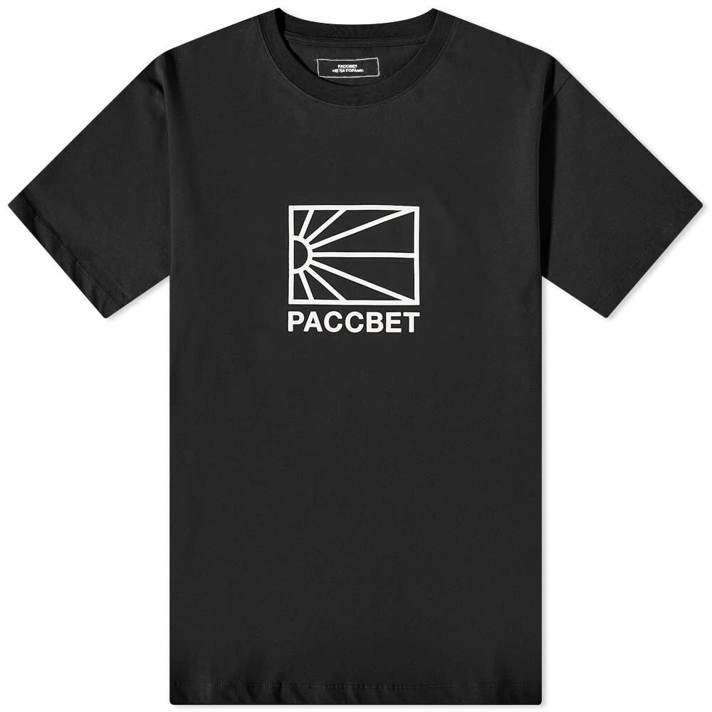 

Футболка PACCBET Sun Logo Tee, Черный