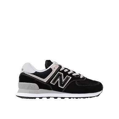 

Кроссовки женские New Balance 574 Core Suede/mesh, черный/серый