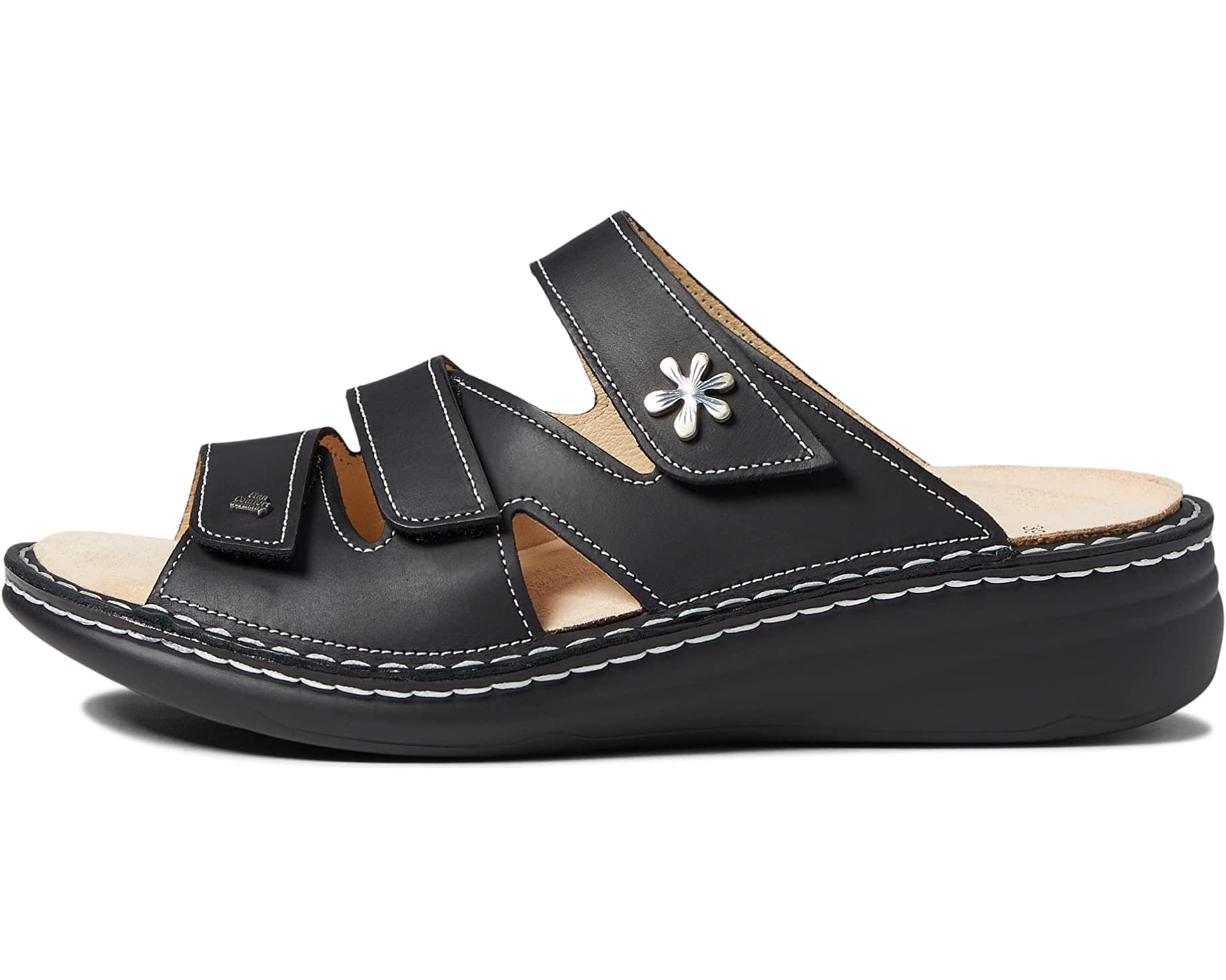 Сандалии Grenada Finn Comfort, черный низкие кроссовки finn comfort черный