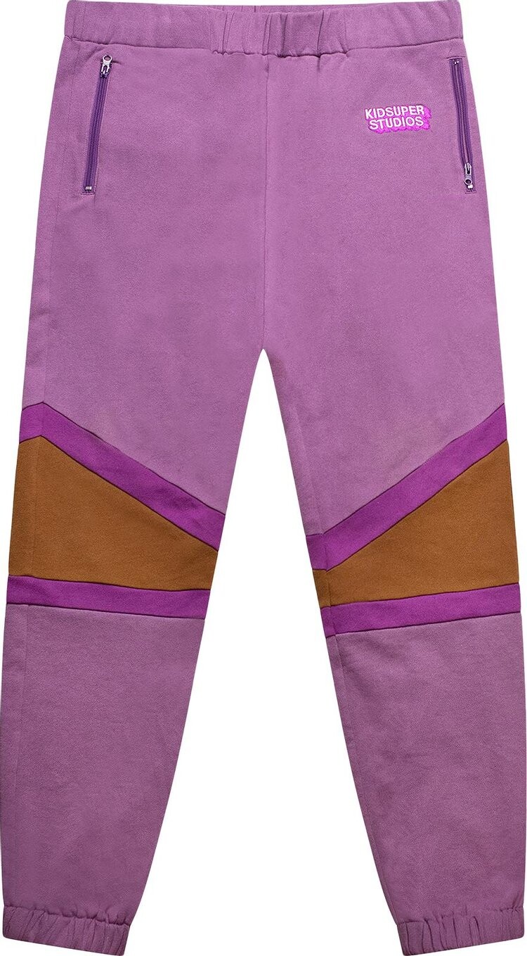 

Брюки KidSuper K Tracksuit Pant 'Purple', фиолетовый