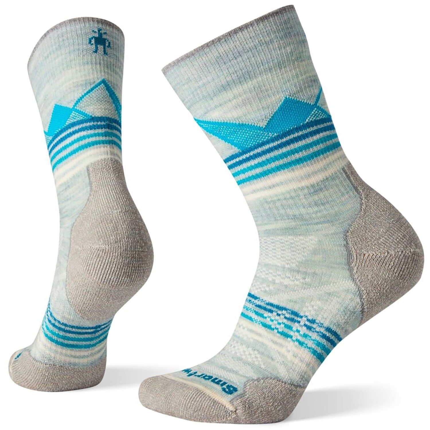 

Носки с круглым вырезом Smartwool PhD Outdoor Light Pattern — женские, зеленый