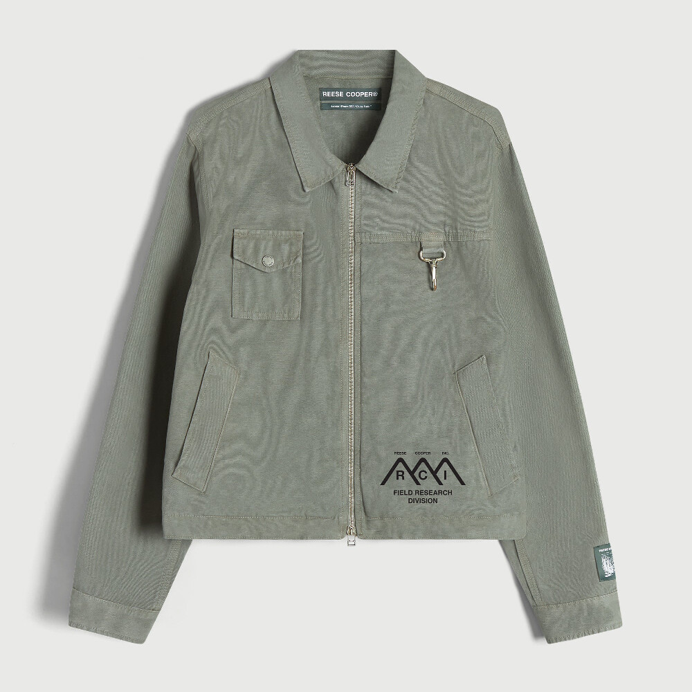 

Куртка Reese Cooper Research Division Garment Dyed Work , светлый хаки